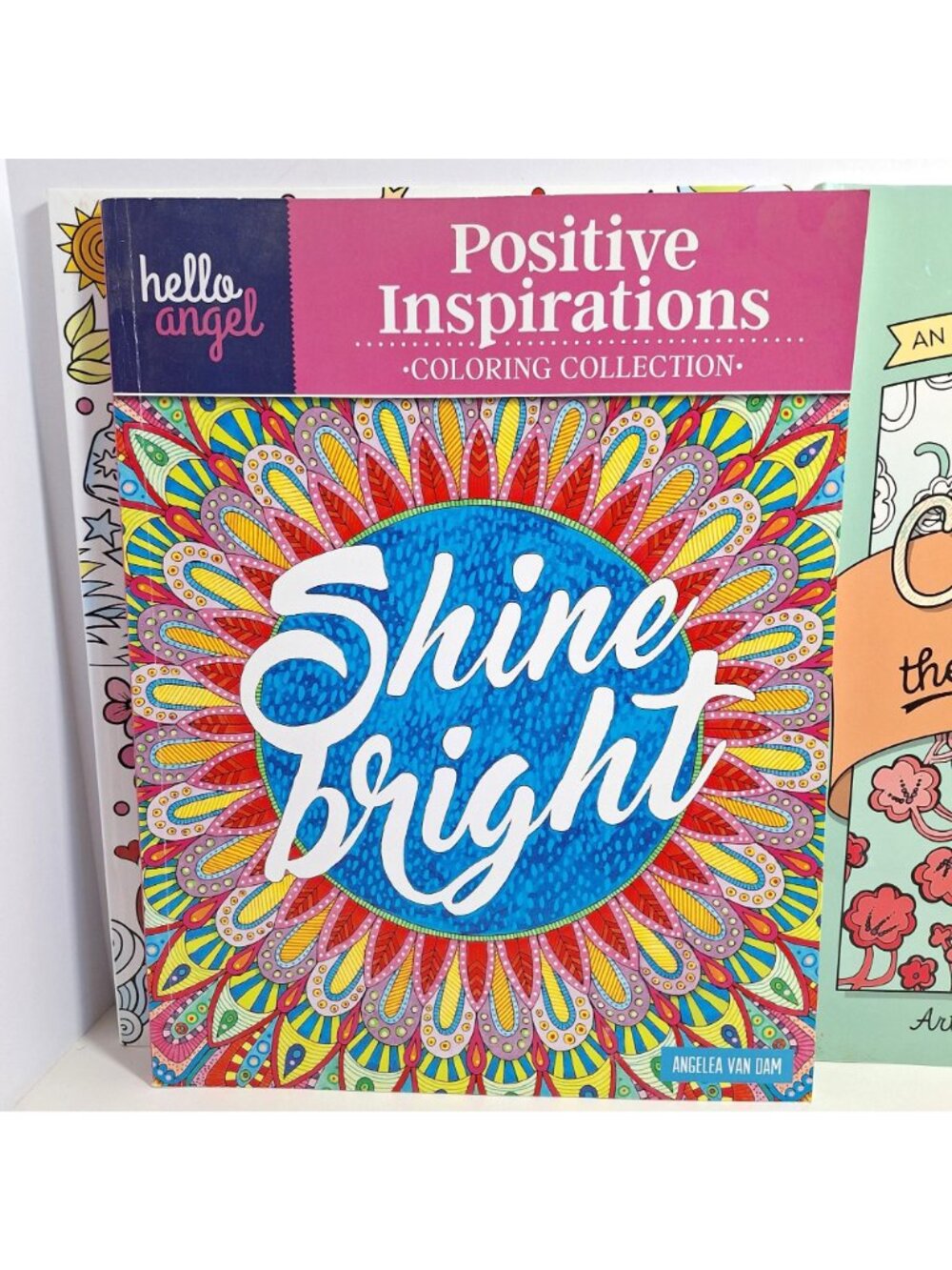 Adult Coloring Book Lot Faith Color The Psalms Shine Bright Inspired Escapes - Picture 4 of 11